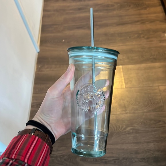 ✨RARE✨ Starbucks venti recycled glass
